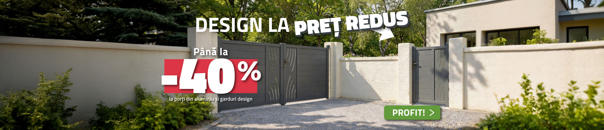 Design la prețuri reduse