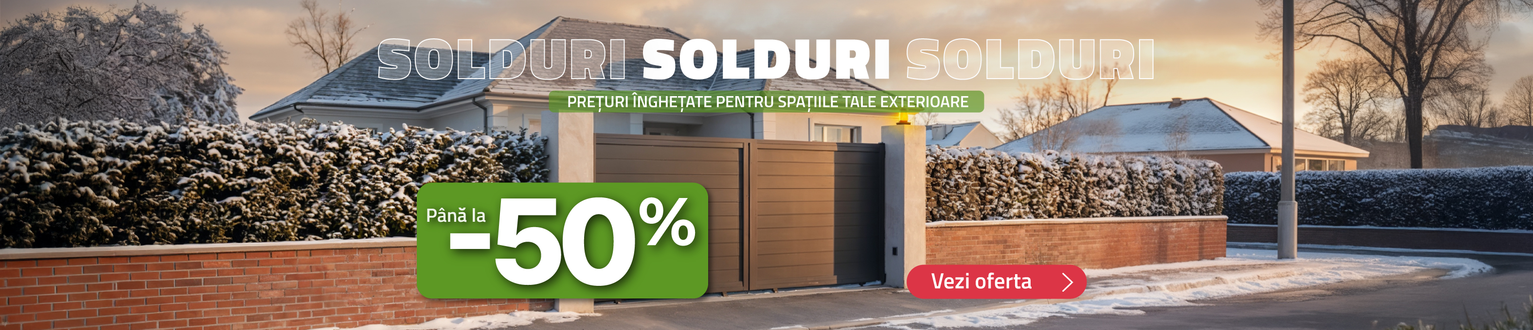 Vânzări de iarnă 2026