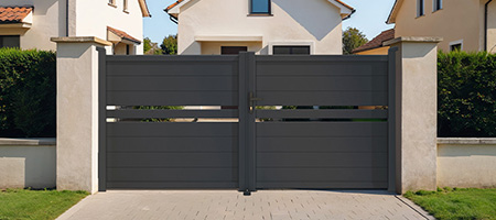 Poartă batantă aluminiu